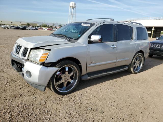 5N1AA08A76N742188 - 2006 NISSAN ARMADA SE SILVER photo 1