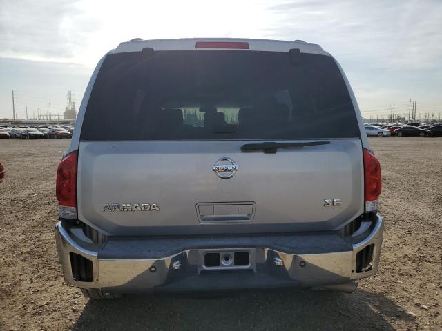 5N1AA08A76N742188 - 2006 NISSAN ARMADA SE SILVER photo 6