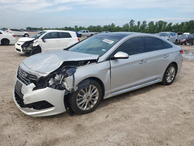 5NPE34AF1FH012533 - 2015 HYUNDAI SONATA SPORT SILVER photo 1