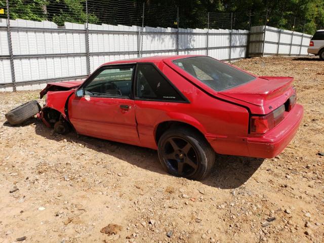 1FACP41M7PF171827 - 1993 FORD MUSTANG LX RED photo 2