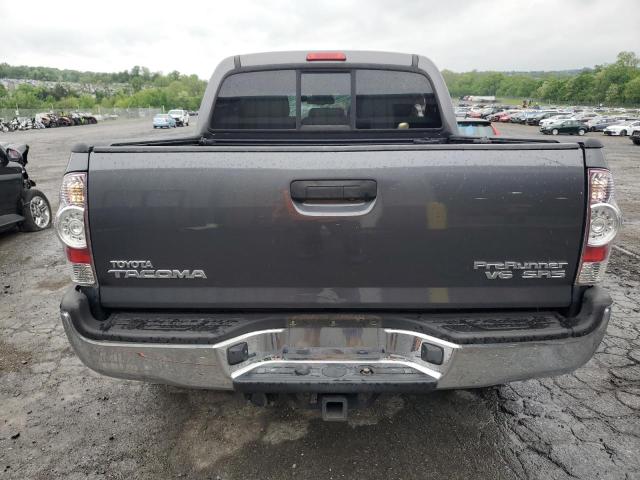 5TFJU4GN9BX007136 - 2011 TOYOTA TACOMA DOUBLE CAB PRERUNNER CHARCOAL photo 6