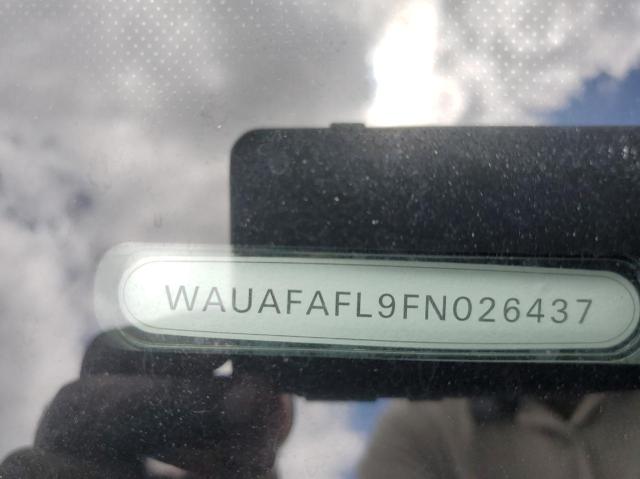 WAUAFAFL9FN026437 - 2015 AUDI A4 PREMIUM SILVER photo 10
