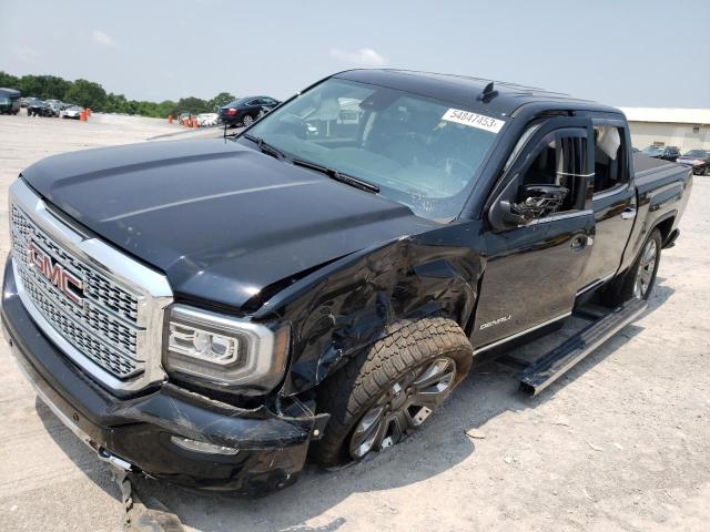 3GTU2PEJ3HG128780 - 2017 GMC SIERRA K1500 DENALI BLACK photo 1