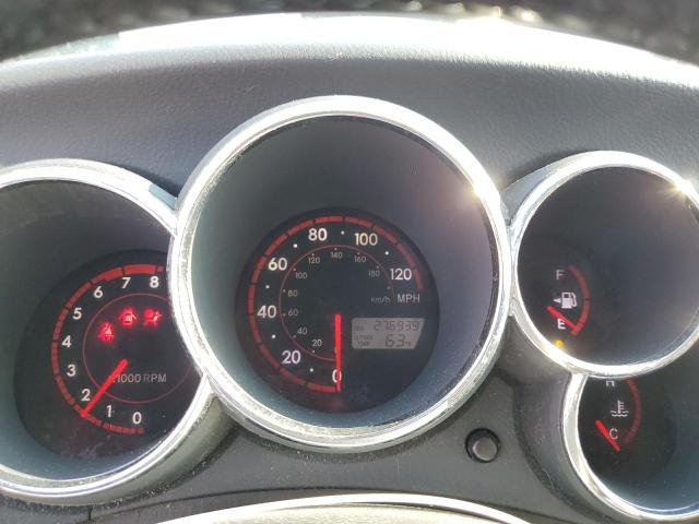 2T1KR32E56C570745 - 2006 TOYOTA COROLLA MA XR CHARCOAL photo 9