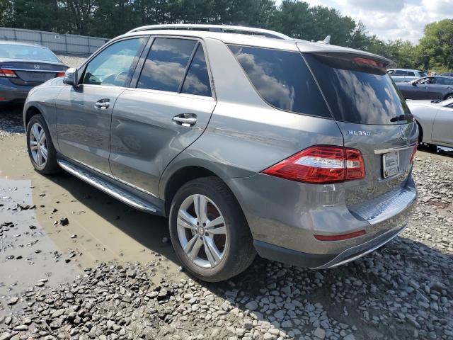4JGDA5HB3FA462715 - 2015 MERCEDES-BENZ ML 350 4MATIC GRAY photo 3
