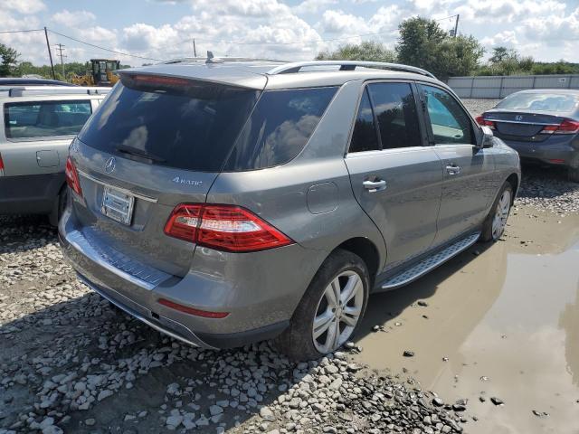4JGDA5HB3FA462715 - 2015 MERCEDES-BENZ ML 350 4MATIC GRAY photo 4