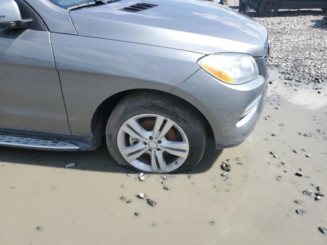 4JGDA5HB3FA462715 - 2015 MERCEDES-BENZ ML 350 4MATIC GRAY photo 9