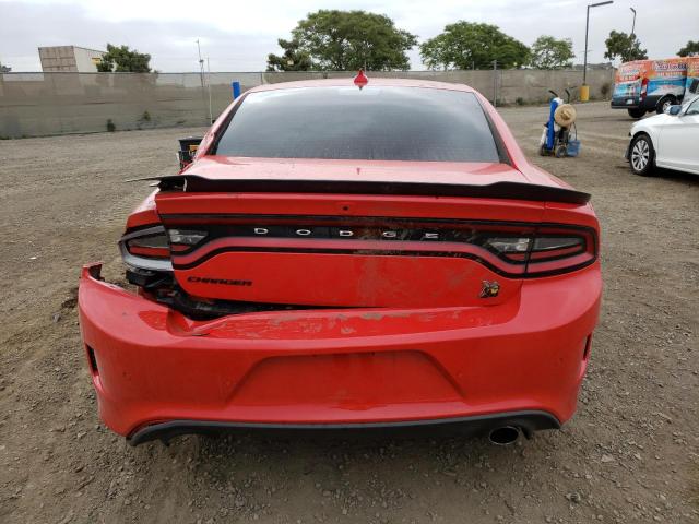 2C3CDXGJ3NH246685 - 2022 DODGE CHARGER SCAT PACK RED photo 6