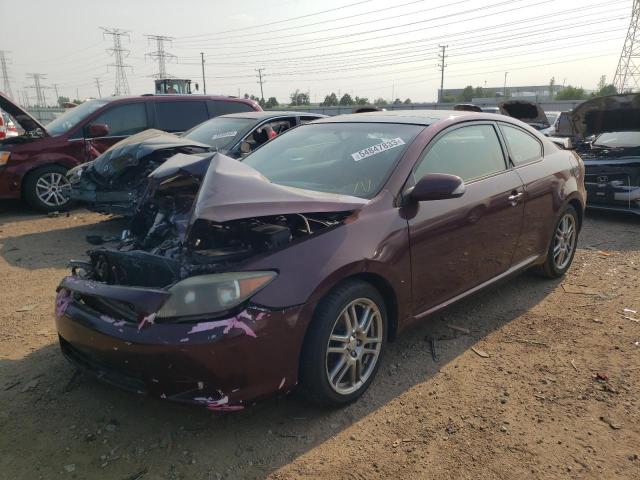 JTKDE167470191695 - 2007 TOYOTA SCION TC 紫色 照片 1