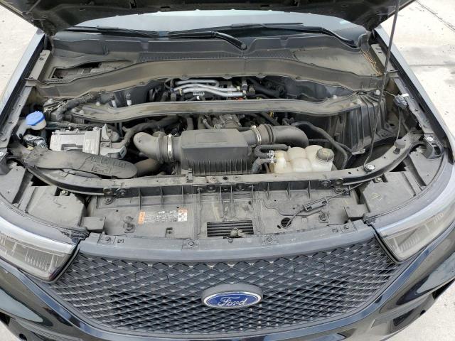 1FM5K8AC6NGC24293 - 2022 FORD EXPLORER POLICE INTERCEPTOR 黑色 照片 12