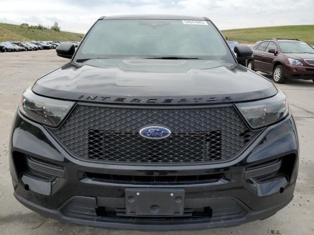1FM5K8AC6NGC24293 - 2022 FORD EXPLORER POLICE INTERCEPTOR 黑色 照片 5