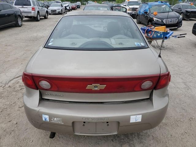 1G1JC12F147113173 - 2004 CHEVROLET CAVALIER TAN photo 6