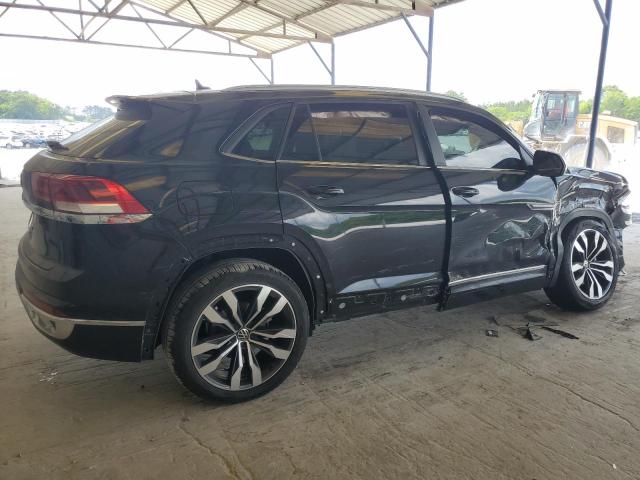 1V2PE2CAXMC215999 - 2021 VOLKSWAGEN ATLAS CROS SE შავი ფოტო 3