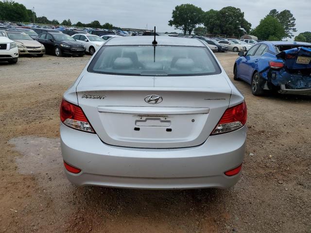 KMHCT4AE3DU501755 - 2013 HYUNDAI ACCENT GLS SILVER photo 6