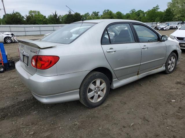 2T1BR32E44C254704 - 2004 TOYOTA COROLLA CE SILVER photo 3