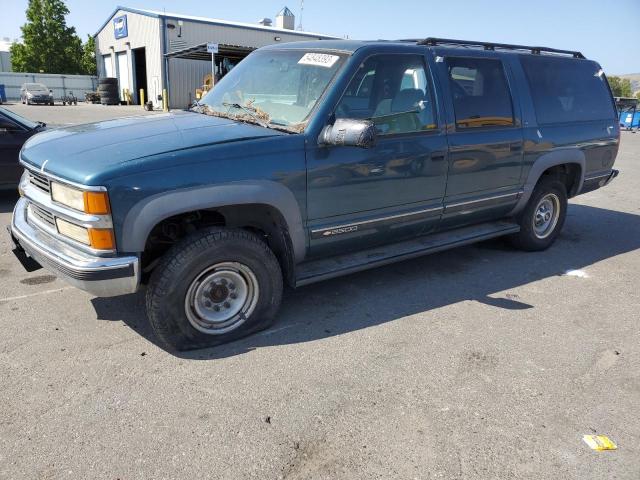 1GNGK26N5SJ357282 - 1995 CHEVROLET SUBURBAN K2500 GREEN photo 1