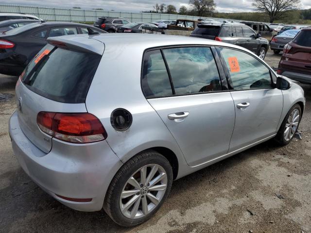 WVWDM7AJ1DW117143 - 2013 VOLKSWAGEN GOLF SILVER photo 3