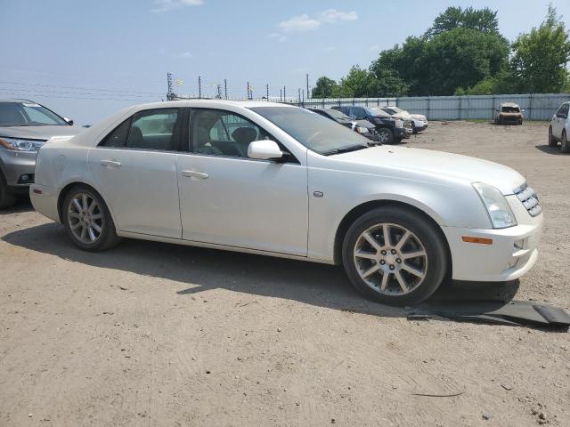 1G6DC67A650235491 - 2005 CADILLAC STS WHITE photo 4