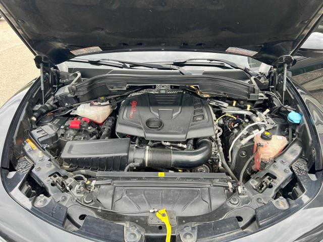 ZASFAKPN0J7B85946 - 2018 ALFA ROMEO STELVIO SPORT შავი ფოტო 10