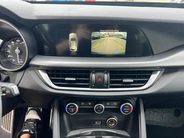 ZASFAKPN0J7B85946 - 2018 ALFA ROMEO STELVIO SPORT შავი ფოტო 9