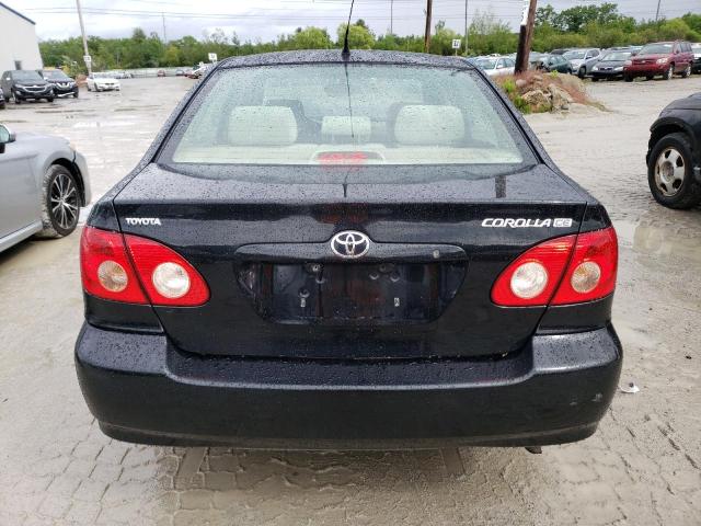 2T1BR32E08C862774 - 2008 TOYOTA COROLLA CE BLACK photo 6