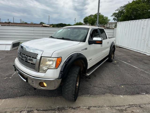 1FTFW1ET4CFA28452 - 2012 FORD F150 SUPERCREW WHITE photo 2