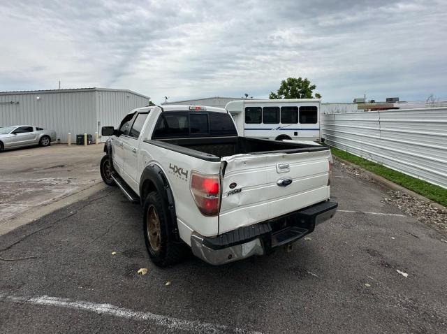 1FTFW1ET4CFA28452 - 2012 FORD F150 SUPERCREW WHITE photo 3