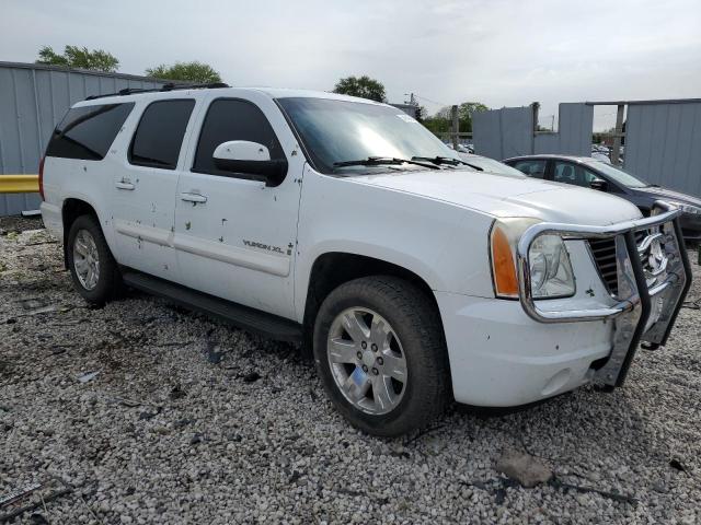 1GKFK16307J255820 - 2007 GMC YUKON XL K1500 WHITE photo 4