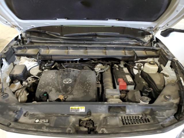 5TDGZRBH5MS069605 - 2021 TOYOTA HIGHLANDER XLE WHITE photo 12