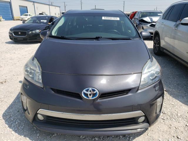 JTDKN3DP4C3005062 - 2012 TOYOTA PRIUS PLUG GRAY photo 5