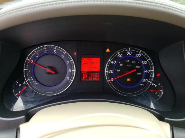 JN1AJ0HR4AM751734 - 2010 INFINITI EX35 BASE თეთრი ფოტო 9