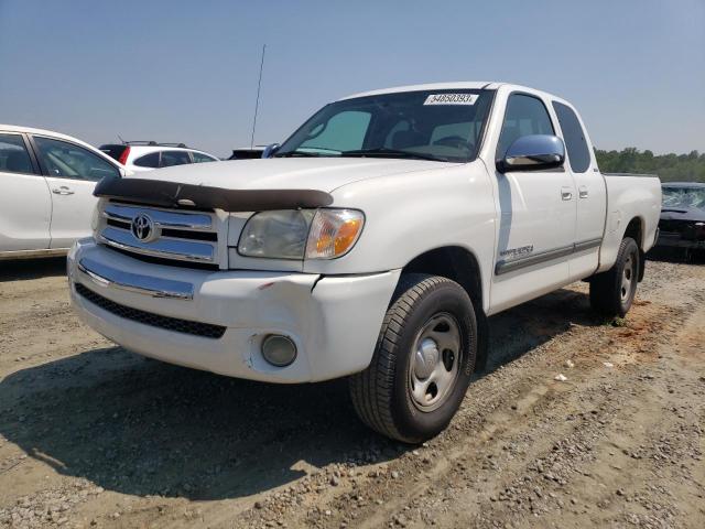 5TBRU34116S480032 - 2006 TOYOTA TUNDRA ACCESS CAB SR5 WHITE photo 1