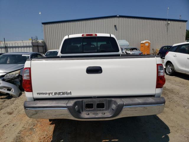 5TBRU34116S480032 - 2006 TOYOTA TUNDRA ACCESS CAB SR5 WHITE photo 6