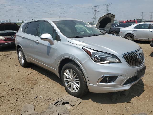 LRBFXCSA1HD146827 - 2017 BUICK ENVISION PREFERRED SILVER photo 4