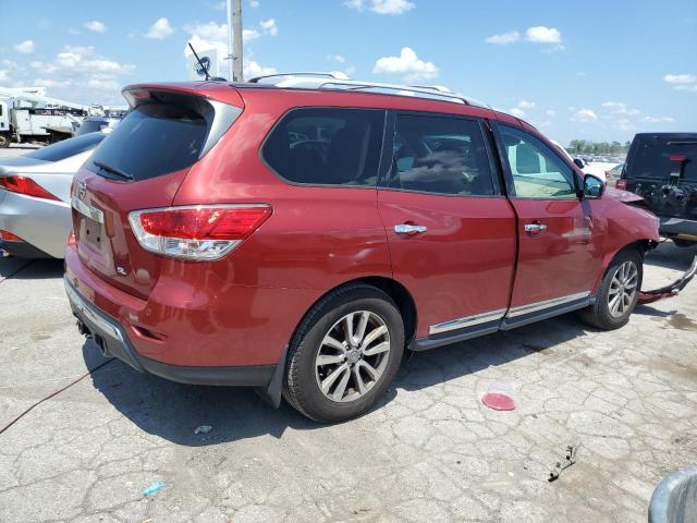 5N1AR2MN8FC600408 - 2015 NISSAN PATHFINDER S RED photo 3