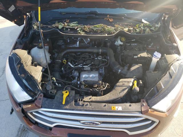 MAJ3S2GEXLC318561 - 2020 FORD ECOSPORT SE ORANGE photo 12