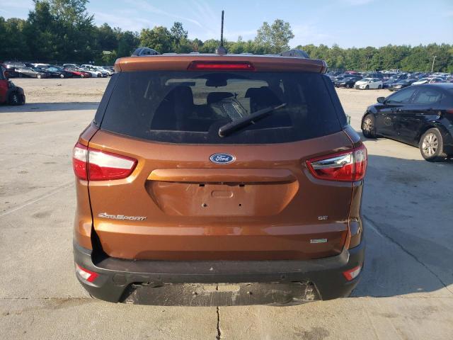 MAJ3S2GEXLC318561 - 2020 FORD ECOSPORT SE ORANGE photo 6