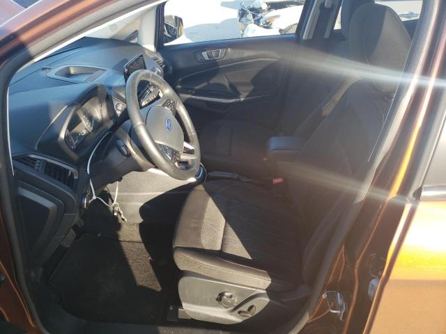 MAJ3S2GEXLC318561 - 2020 FORD ECOSPORT SE ORANGE photo 7