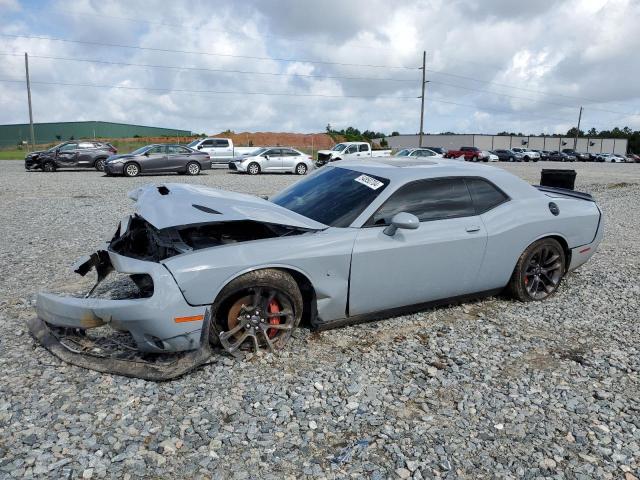 2C3CDZFJ8NH165078 - 2022 DODGE CHALLENGER R/T SCAT PACK GRAY photo 1