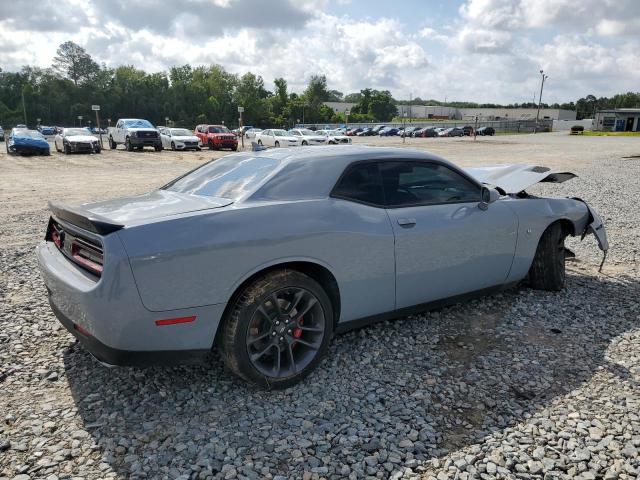 2C3CDZFJ8NH165078 - 2022 DODGE CHALLENGER R/T SCAT PACK GRAY photo 3