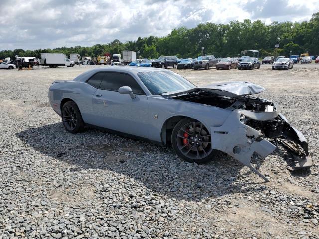 2C3CDZFJ8NH165078 - 2022 DODGE CHALLENGER R/T SCAT PACK GRAY photo 4