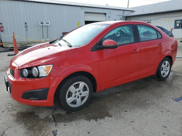1G1JB5SH4D4133737 - 2013 CHEVROLET SONIC LS RED photo 1