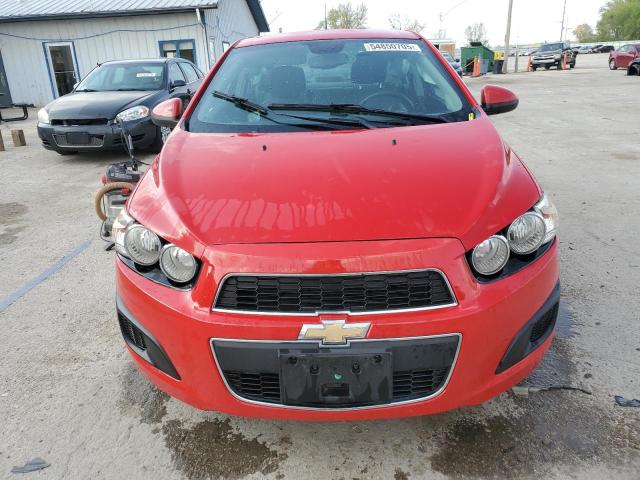 1G1JB5SH4D4133737 - 2013 CHEVROLET SONIC LS RED photo 5