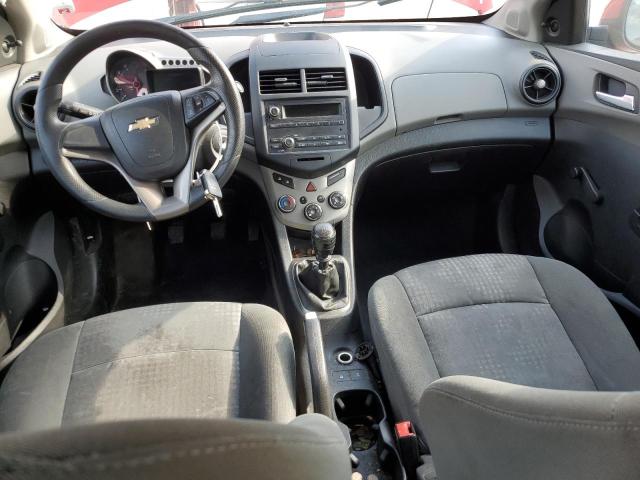 1G1JB5SH4D4133737 - 2013 CHEVROLET SONIC LS RED photo 8