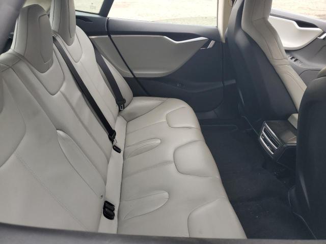 5YJSA1E1XFF112876 - 2015 TESLA MODEL S BLUE photo 10