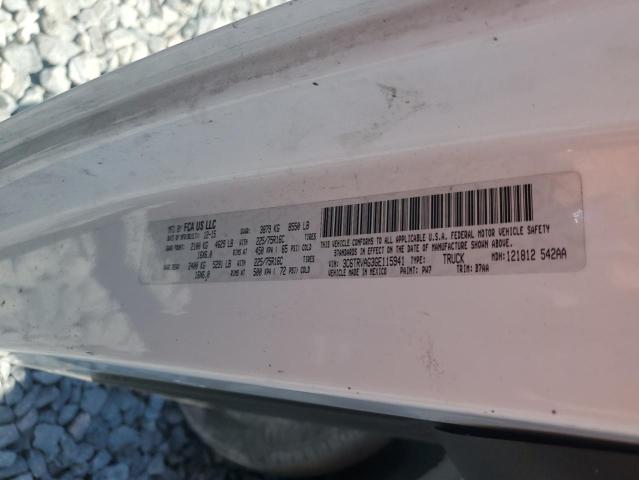 3C6TRVAG3GE115941 - 2016 RAM PROMASTER 1500 STANDARD WHITE photo 13
