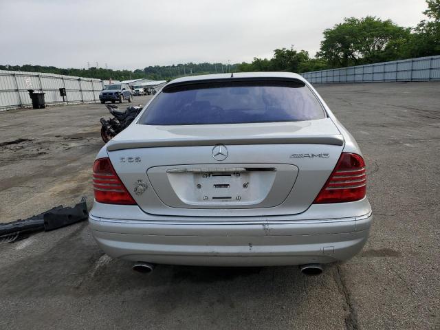WDBNG73J02A239705 - 2002 MERCEDES-BENZ S 55 AMG SILVER photo 6