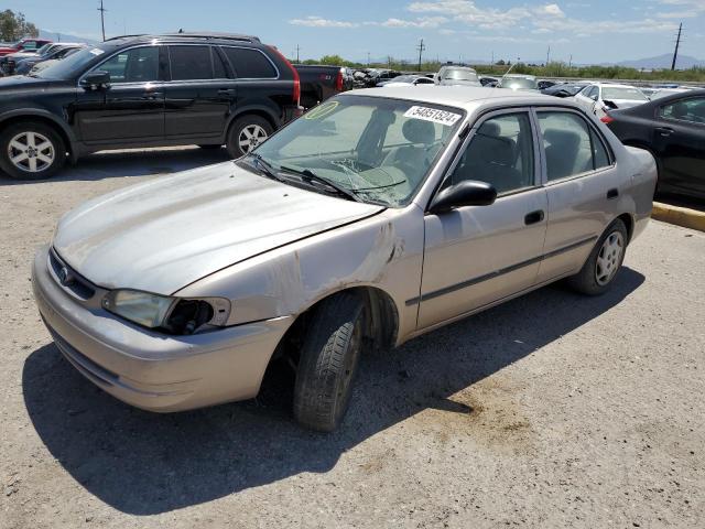 1NXBR12E4YZ313632 - 2000 TOYOTA COROLLA VE SILVER photo 1