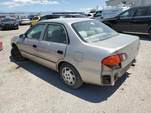 1NXBR12E4YZ313632 - 2000 TOYOTA COROLLA VE SILVER photo 2