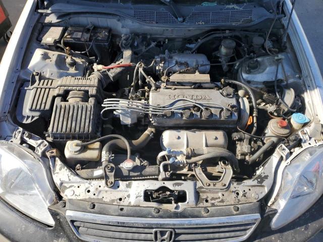 1HGEJ814XYL006418 - 2000 HONDA CIVIC EX SILVER photo 11